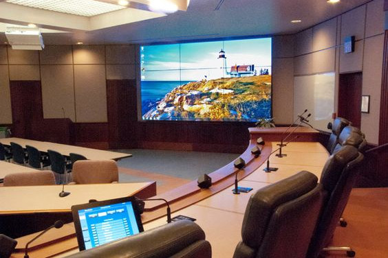 màn hình led video wall ứng dụng vào mô hình quảng lý doanh nghiệp