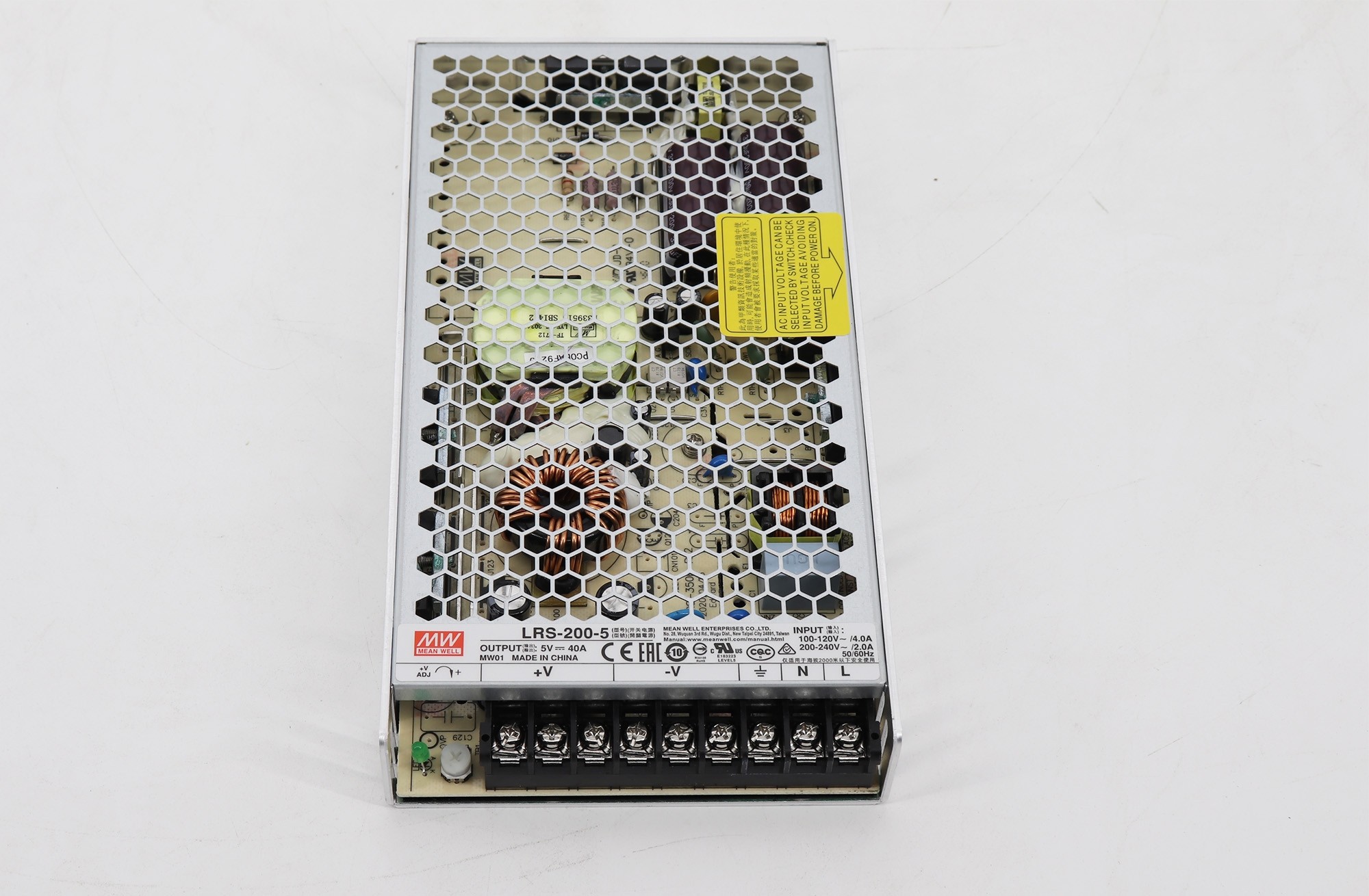 Meanwell LRS-200-5 5V40A Switching LED Power Supply