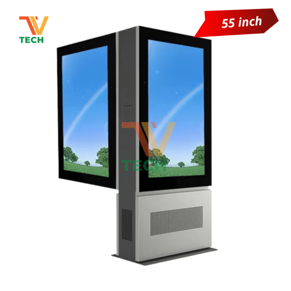 Màn Hình Quảng Cáo Chân Đứng 2 Mặt Digital Signage 55 inch