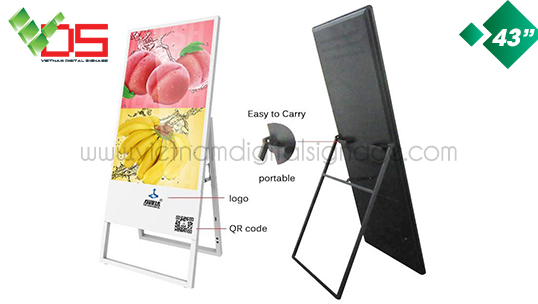 Màn Hình Quảng Cáo Chữ A 43 Inch