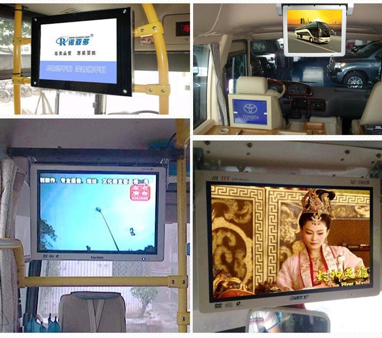 lắp đặt màn hình bus LCD 22 inch