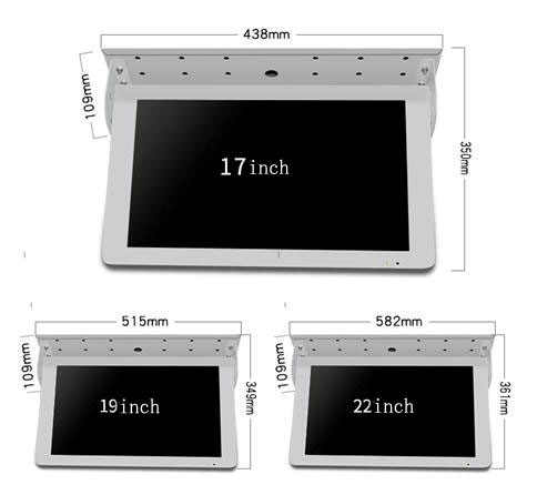 kích thước màn hình bus LCD 22 inch