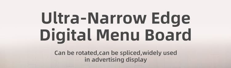 Bảng Menu Kỹ Thuật Số Signage Cho Nhà Hàng | VDS-WN