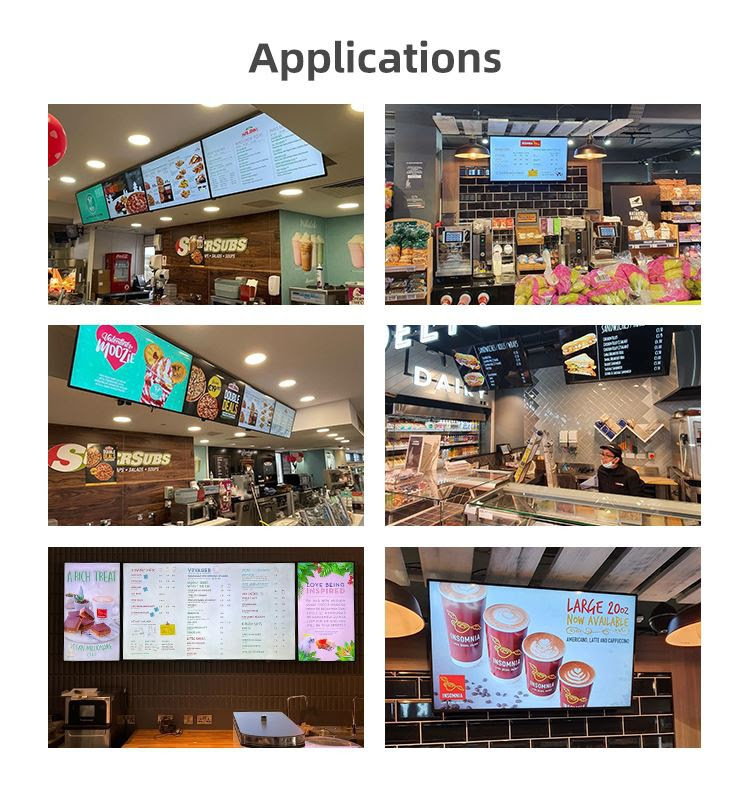 Bảng Menu Kỹ Thuật Số Signage Cho Nhà Hàng | VDS-WN