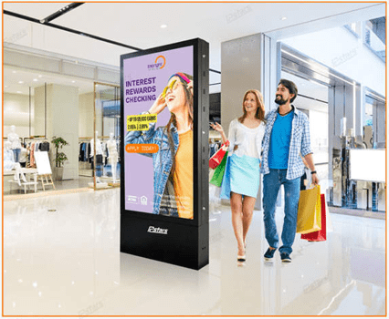 Màn hình quảng cáo chân đứng 2 mặt – Giải pháp truyền thông hiện đại, nổi bật ở mọi không gian