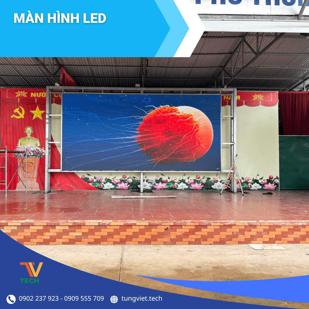 Màn hình LED tại trường học – Giải pháp hiển thị hiện đại từ TV TECH