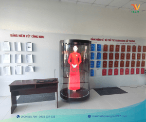 Trợ lý Holobox 3D cho UBND: siêu tiện lợi, dễ dùng, đúng tinh thần “Bình dân học vụ số” Trợ lý Holobox 3D cho UBND: siêu tiện lợi, dễ dùng, đúng tinh thần “Bình dân học vụ số”