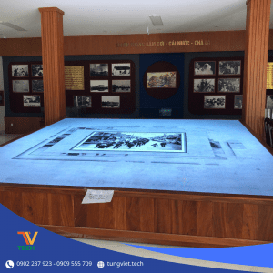 TV Tech hoàn thành sàn LED & giải pháp hiển thị tương tác tại không gian văn hóa Chiến thắng Đầm Dơi – Cái Nước – Chà Là (Cà Mau)