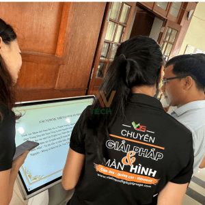 Kiosk hành chính công TVTECH – Giải pháp “một chạm” nâng tầm dịch vụ công thời đại số