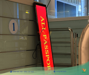 TV TECH hoàn thành lắp đặt 23/23 màn hình quảng cáo stretched cho sân bay quốc tế – Chuyên nghiệp, nhanh chóng, tận tâm