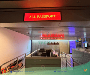 TV TECH hoàn thành lắp đặt 23/23 màn hình quảng cáo stretched cho sân bay quốc tế – Chuyên nghiệp, nhanh chóng, tận tâm