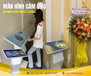 Màn hình cảm ứng cho bảo tàng – Giải pháp hiện đại nâng tầm trải nghiệm tham quan trong thời đại số