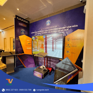 TVtech – Giải pháp sách tương tác công nghệ số nâng tầm trải nghiệm trưng bày tại Huế