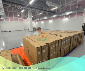 TVtech bàn giao hệ thống màn hình hiển thị cho tập đoàn lớn – Giải pháp truyền thông hiện đại cho doanh nghiệp
