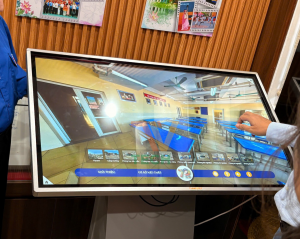 TVtech lắp đặt màn hình cảm ứng cho trường học – Giải pháp lớp học thông minh trong thời đại chuyển đổi số