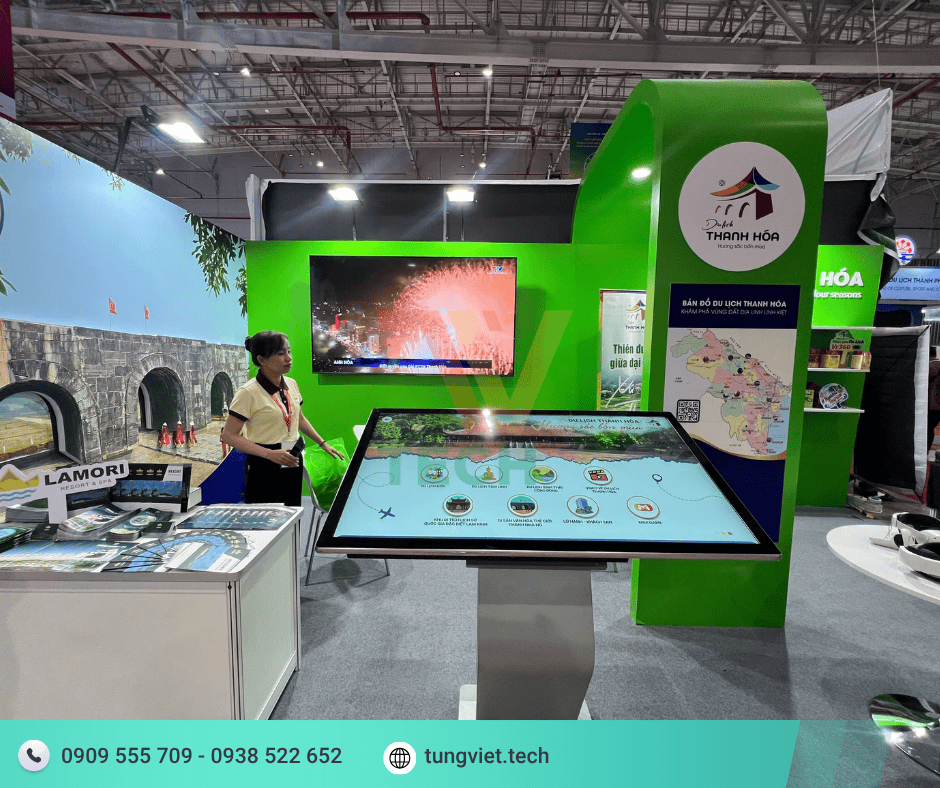 Kiosk cảm ứng 49 inch