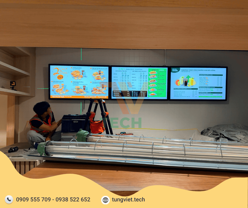 Màn hình quảng cáo treo tường